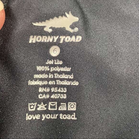 Horny Toad Active Skort Blue Green Sz 6 - Picture 4 of 4